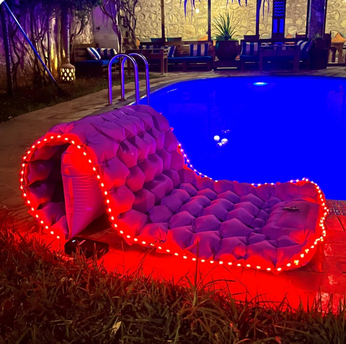 Bande led pour matelas gonflable