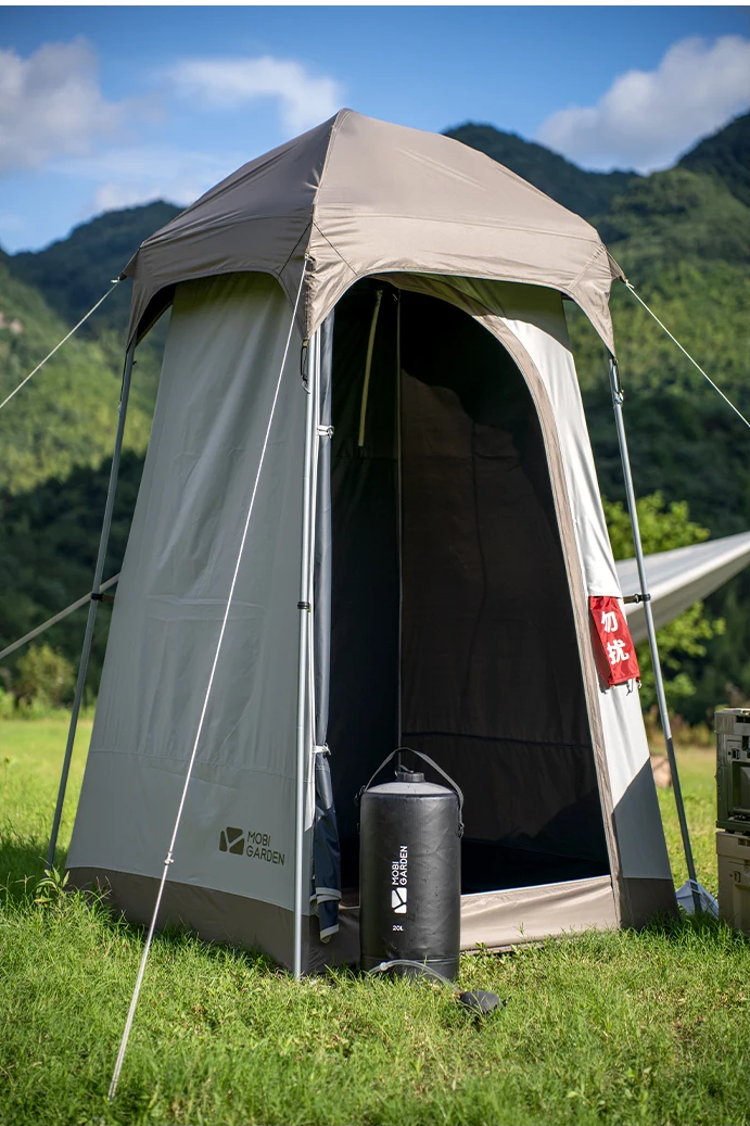 douchette de camping avec pompe a pied 10L