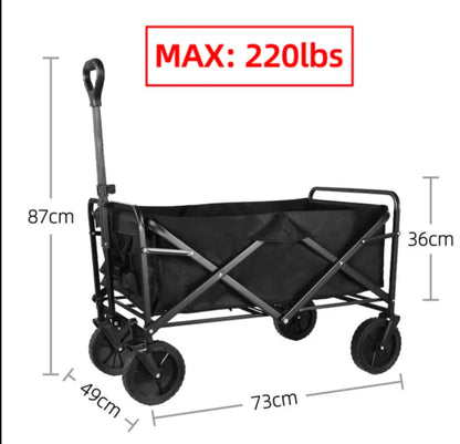 Chariot de transport pliable